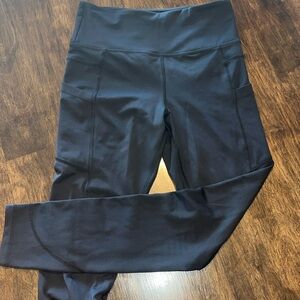 Zyia Black Pocket Light n Tight Hi-rise 7/8 Legging
